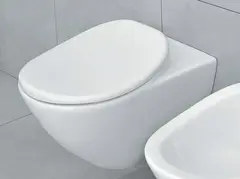 Flaminia IO Vegghengt toalett 360x560 mm, Sort