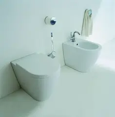 Flaminia Link Gulvstående toalett 360x560 mm, Sort
