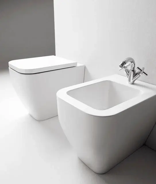 Flaminia Terra Gulvstående toalett 360x530 mm, Hvit 