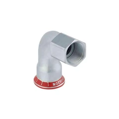 Geberit Mapress bend m/inv. gj Galv 28 mm x 1/2&quot; 90 gr.