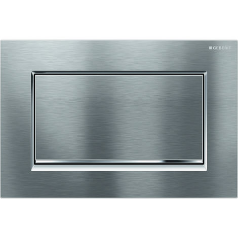 Geberit Sigma30 Betjeningsplate Mattkrom/Krom/Mattkrom, Easy-Clean