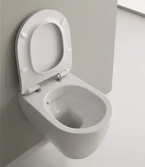 Scarabeo Moon Vegghengt toalett 505x360 mm, Uten skyllekant, Ardesia 