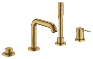 Grohe Essence 4-hulls badekarbatteri Brushed Cool Sunrise