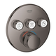 Grohe Grohtherm SmartControl Termostat Med 3 uttak, Hard Graphite