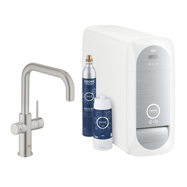 Grohe Blue Home kjøkkenbatteri Supersteel 