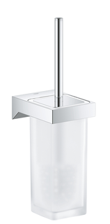 Grohe Selection Cube Toalettb&#248;rste Vegghengt, Krom