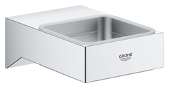 Grohe Selection Cube Holder Til s&#229;peholder/dispenser/tannglass, Krom
