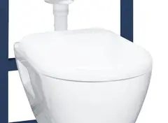 Grohe Solido Percect Toalettsete Med myktlukkende hengsler, Hvit