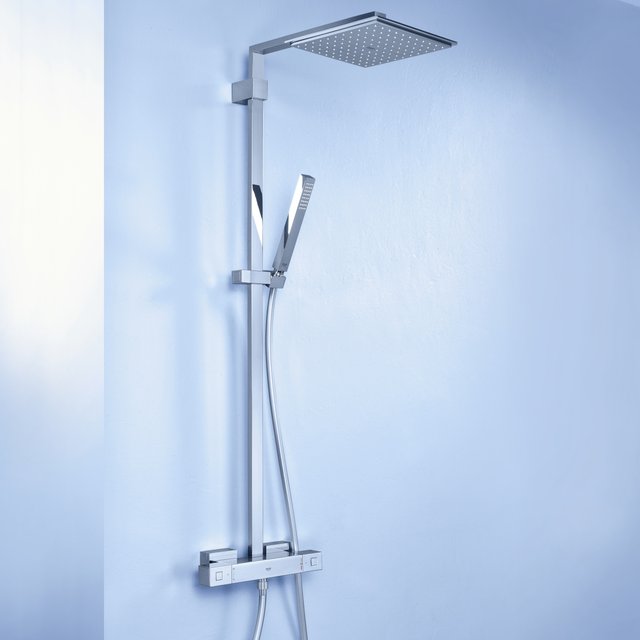 Grohe Euphoria Cube System 230 230x230 mm, med 1 stråletype, Krom 