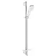 Grohe Rainshower SmartActive Cube 130 900 mm, med 3 str&#229;letyper, M&#229;nehvit/Krom