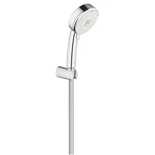 Grohe Tempesta Cosmopolitan 100 Med holder/slange, 3 str&#229;letyper, Krom