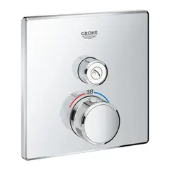 Grohe Grohtherm SmartControl termostat Med 1 uttak, Krom