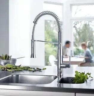 Grohe K7 Semi-pro kj&#248;kkenbatteri 539 mm, med 2 str&#229;letyper