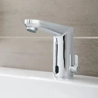 Grohe Eurosmart Berøringsfri servantbatt 230V, m/temp.reg. og bluetooth, Krom