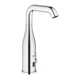 Grohe Essence Ber&#248;ringsfri servantbatt. 230V, med temperaturregulering, Krom