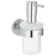 Grohe Essentials s&#229;pedispenser m/holder Krom