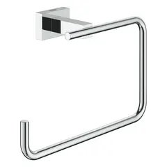 Grohe Essentials Cube h&#229;ndklering Krom