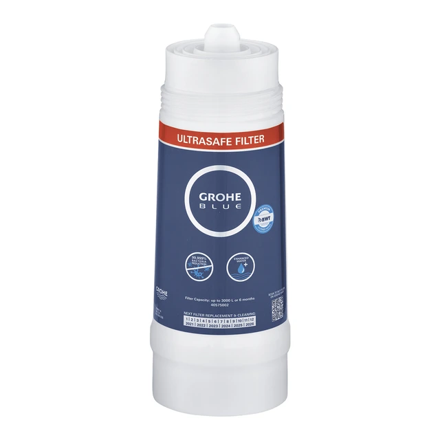 Grohe Blue Ultrasafe filter Kapasitet 3000 liter 