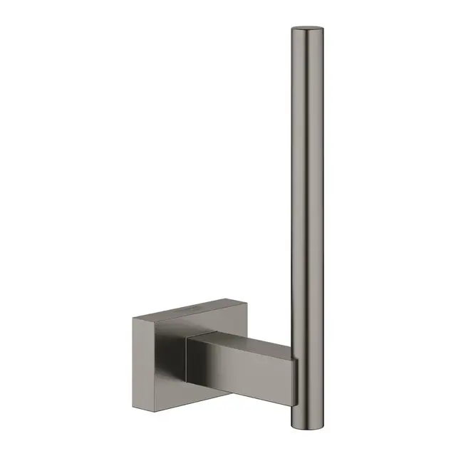 Grohe Essentials Cube toalettrullholder Brushed Hard Graphite 