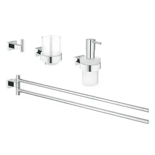 Grohe Essentials baderomssett Krom