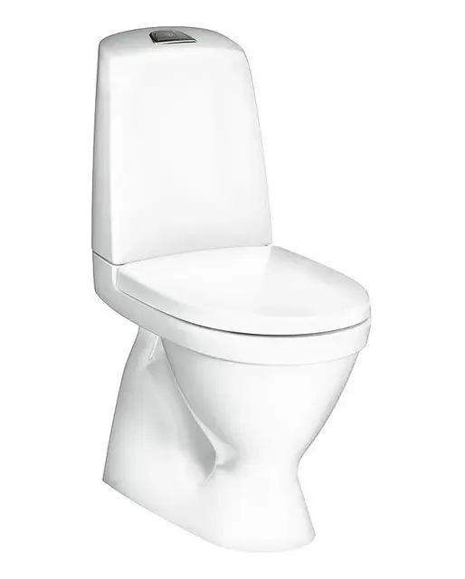 Gustavsberg Nautic 1500 Gulvst. toalett Med HygieneFlush, for liming til gulv 