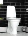 Gustavsberg Nautic 1546 Gulvst. toalett H&#248;y modell, med S-l&#229;s, HygienicFlush