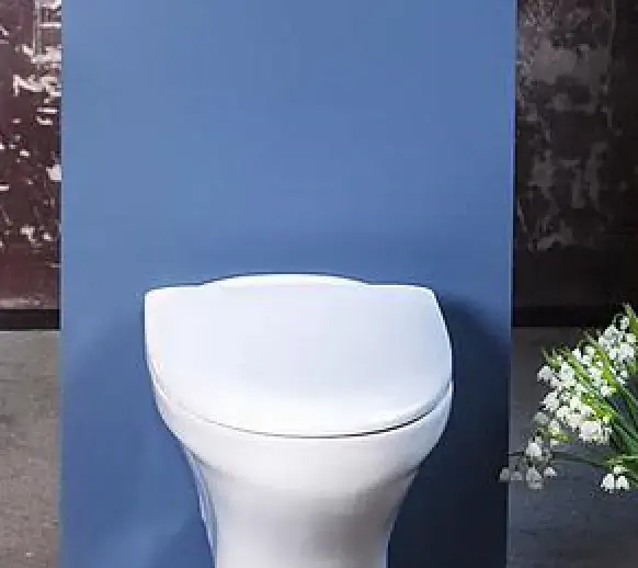 Gustavsberg Estetic Lux Toalettsete Med myktlukkende hengsler, Hvit Matt 