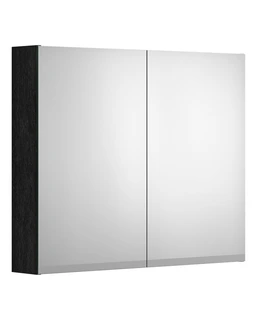 Gustavsberg Artic 80 Speilskap 79,4x66,2x13,2 cm, Sort Ask