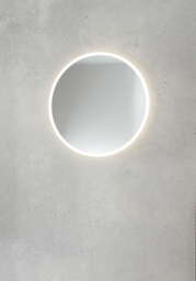 Hafa Store Speil m/LED-lys &#216;70 cm, med ber&#248;ringsfunksjon