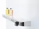 Hansgrohe ShowerTablet Select 700 Med 2 utl&#248;p og integr. glasshylle, Krom