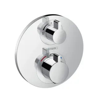 Hansgrohe Ecostat S termostat Med avsperring og vender, Krom