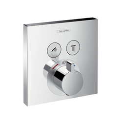 Hansgrohe ShowerSelect termostat Med 2 uttak, Krom