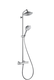 Hansgrohe Raindance Select S240 1jet &#216;240 mm, Krom