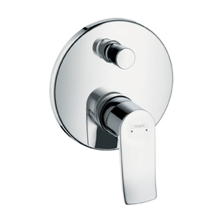 Hansgrohe Metris 1-greps karbatteri For innbygging, med vender, Krom