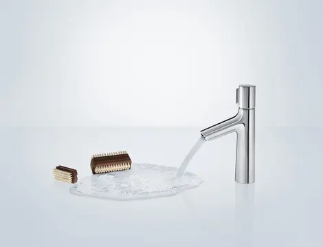 Hansgrohe Talis Select S 100 servantbat. Med start/stopp funksjon. Krom