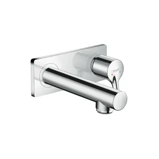 Hansgrohe Talis 2-hulls servantbatteri Tutlengde 165 mm, Krom