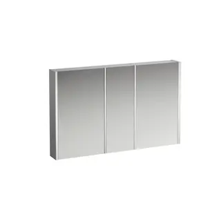 Laufen Frame 25 Speilskap 1200x750 mm, Aluminium