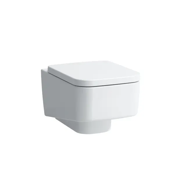 Laufen Pro S Vegghengt toalett 53x36 cm, rimless, Hvit m/LCC 