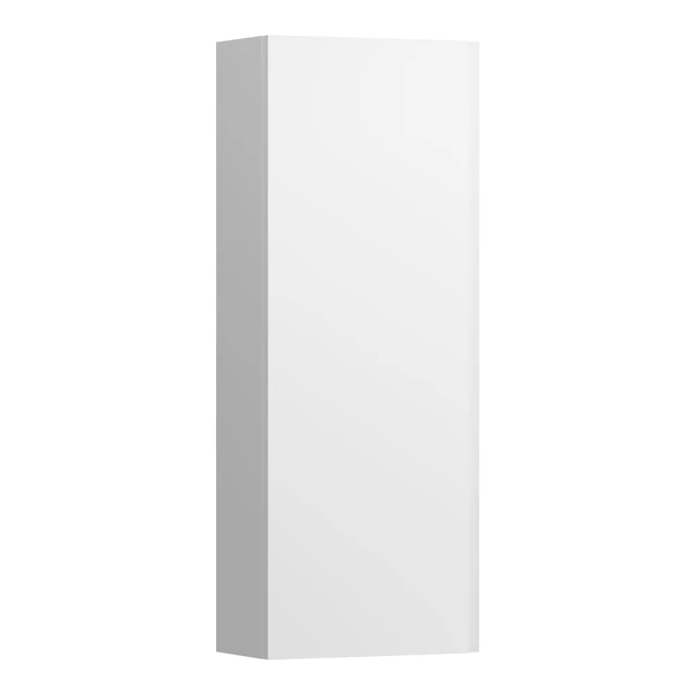 Laufen Lani Sideskap med 1 dør 90x35,5 cm, Venstrehengslet, Hvit Matt 