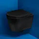 Laufen Kartell Compact Vegghengt toalett 49x37 cm, rimless, Sort