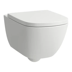 Laufen Palomba Vegghengt toalett 54x36,5 cm, rimless, Hvit