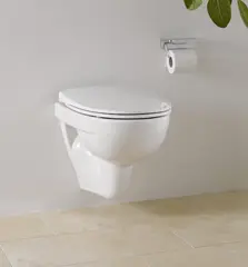 Laufen Pro-N Vegghengt toalett 50x36 cm, Hvit m/LCC