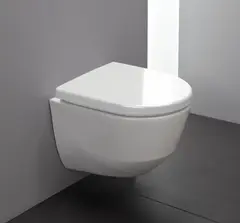Laufen Pro Compact Vegghengt toalett 49x36 cm, rimless, Hvit