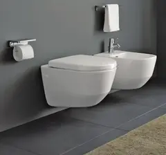 Laufen Pro Vegghengt toalett 53x36 cm, rimless, Hvit m/LCC