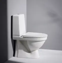 Laufen Kompas Gulvstående toalett 65x36 cm, S-lås, rimless, Hvit m/LCC