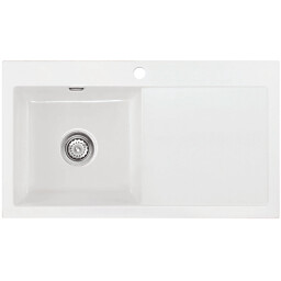 Lavabo Mera 90 Kjøkkenvask 900x510 mm, Hvit