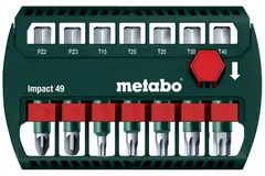 Metabo Bitssett  Impact 7 Deler 49 Mm