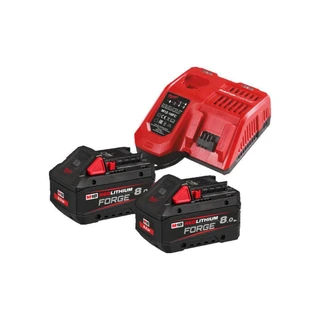 Milwaukee Batterisett M18 FORGENRG-802 18V, 2x8Ah