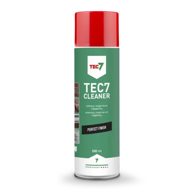 Novatech TEC7 Cleaner Rengjør, avfetter og fugeglatter, 500 ml 
