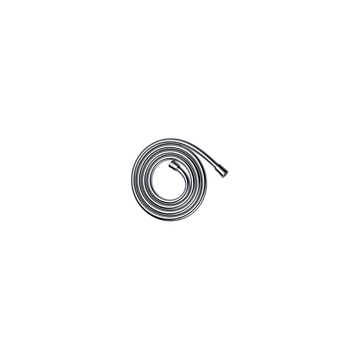 Hansgrohe Isiflex 'B dusjslange i plast 125 cm, Hvit